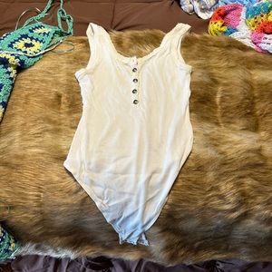 AE Ribbed Thong Bodysuit